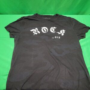 John Varvotos  Black/Camo Medium T-Shirt